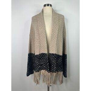 BCBGMaxazria open cardigan with Fringe